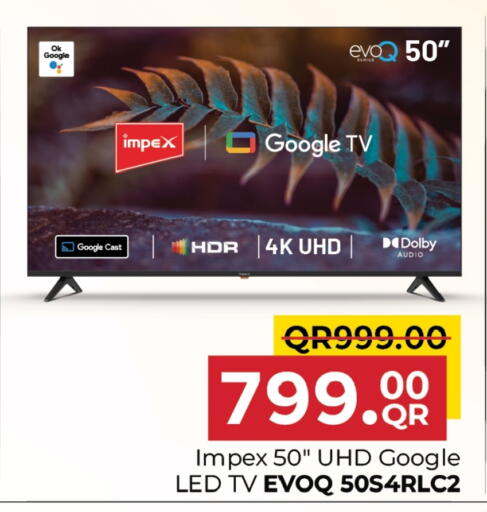 إمبيكس تلفاز ذكي available at مركز التموين العائلي in قطر - أم صلال