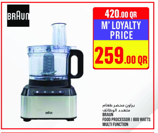 BRAUN Food Processor available at Monoprix in Qatar - Umm Salal