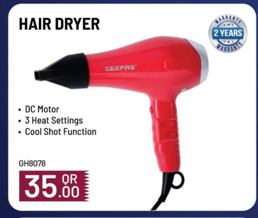 GEEPAS Hair Appliances available at Mark & Save  in Qatar - Al Khor