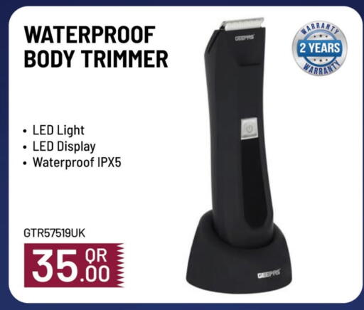 GEEPAS Hair Remover  available at Mark & Save  in Qatar - Al Shamal