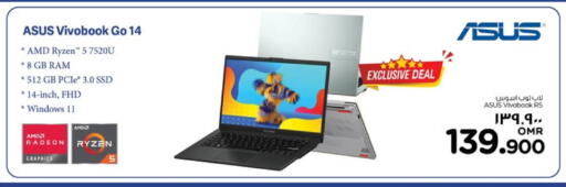 ASUS Laptop available at Nesto Hyper Market   in Oman - Salalah