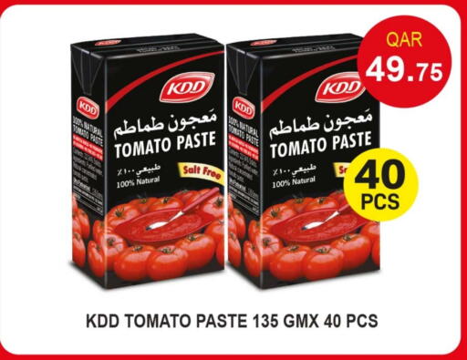 KDD Tomato Paste available at Rawabi Hypermarket in Qatar - Al Shamal