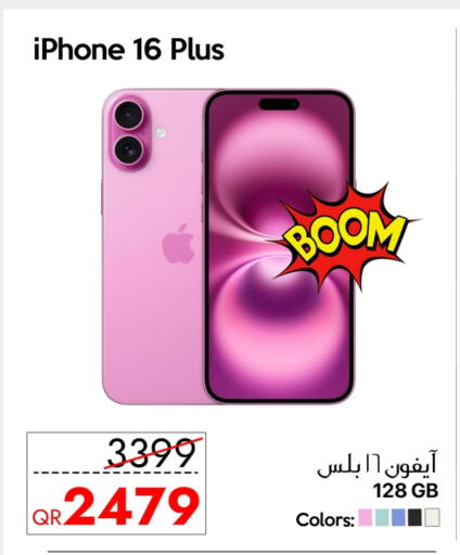 APPLE iPhone 16 available at iCONNECT  in Qatar - Al-Shahaniya