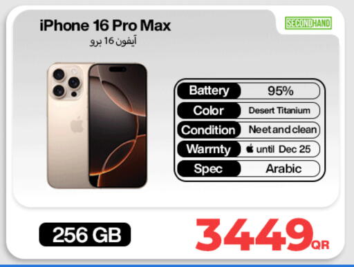 APPLE iPhone 16 available at Miracle Phones in Qatar - Al-Shahaniya