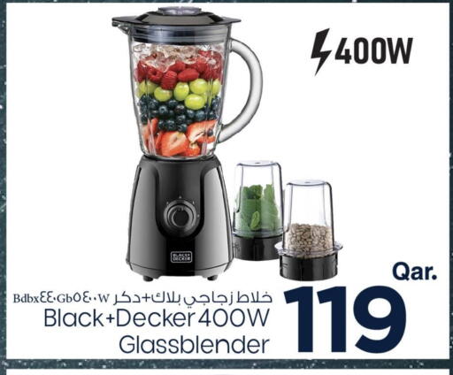 BLACK+DECKER Mixer / Grinder available at Mark & Save  in Qatar - Umm Salal