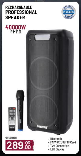 GEEPAS Speaker available at Mark & Save  in Qatar - Al-Shahaniya