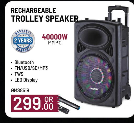 GEEPAS Speaker available at Mark & Save  in Qatar - Al Wakra