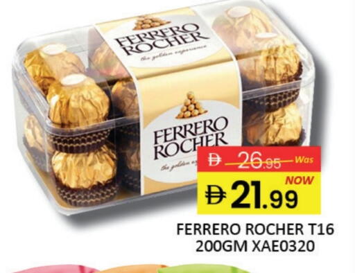 FERRERO ROCHER available at Mango Hypermarket LLC in UAE - Dubai