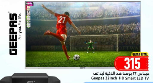GEEPAS Smart TV available at Dana Hypermarket in Qatar - Al Shamal