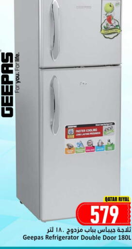 GEEPAS Refrigerator available at Dana Hypermarket in Qatar - Al-Shahaniya