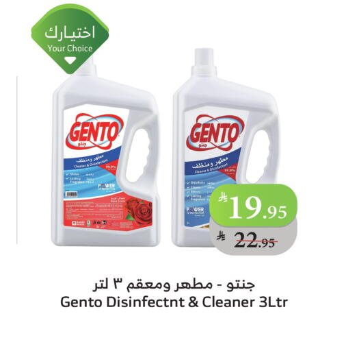 GENTO Disinfectant available at Al Raya in KSA, Saudi Arabia, Saudi - Al Bahah