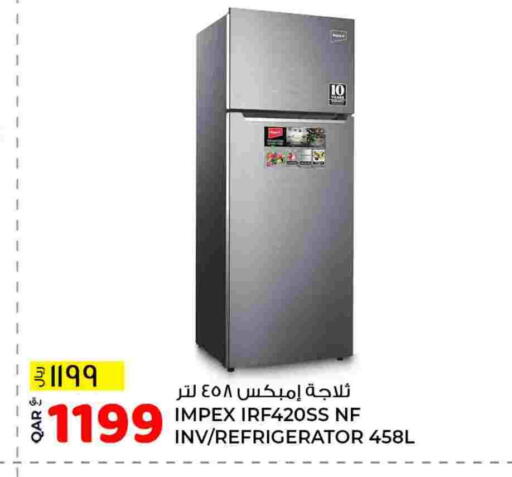 IMPEX Refrigerator available at Rawabi Hypermarket in Qatar - Doha
