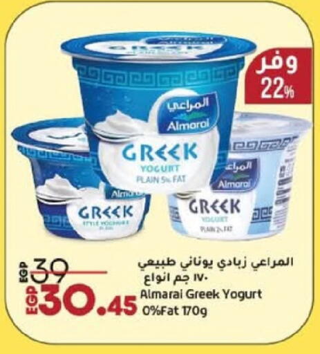 المراعي زبادي يوناني available at لولو هايبرماركت in Egypt - القاهرة