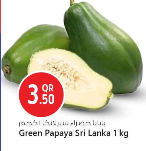 Papaya from Sri Lanka available at Safari Hypermarket in Qatar - Al Rayyan