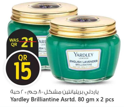 YARDLEY available at Safari Hypermarket in Qatar - Al Shamal