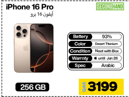 APPLE iPhone 16 available at Miracle Phones in Qatar - Doha