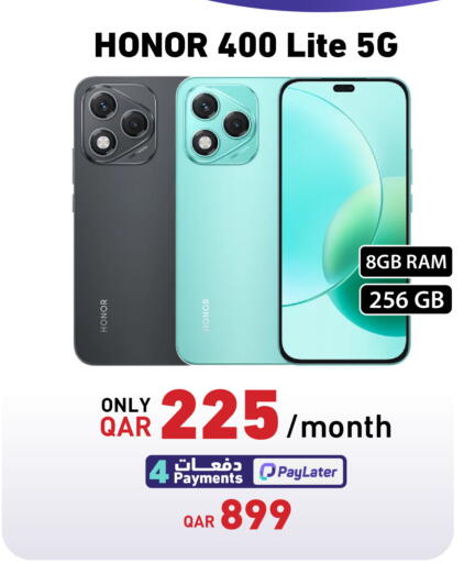 HONOR available at Digital Zone Trading in Qatar - Al-Shahaniya