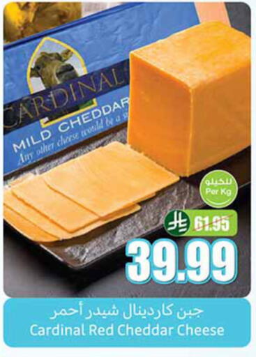 جبنة الشيدر available at أسواق عبد الله العثيم in مملكة العربية السعودية, السعودية, سعودية - الخرج