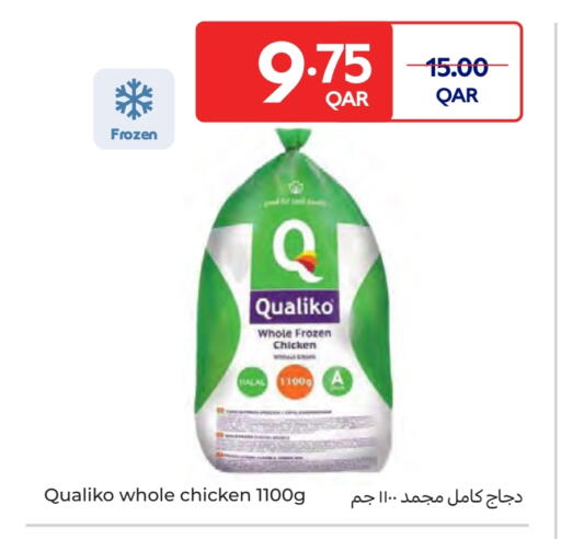 QUALIKO Frozen Whole Chicken available at Carrefour in Qatar - Al Shamal