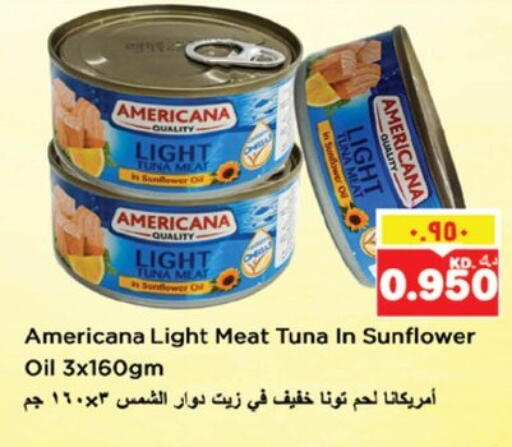 أمريكانا تونة - معلب available at نستو هايبر ماركت in الكويت
