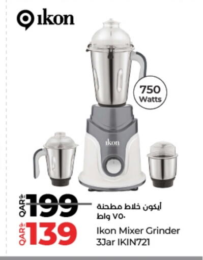 IKON Mixer / Grinder available at LuLu Hypermarket in Qatar - Al Khor