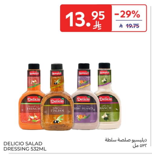 DELICIO Dressing available at Carrefour in KSA, Saudi Arabia, Saudi - Sakaka