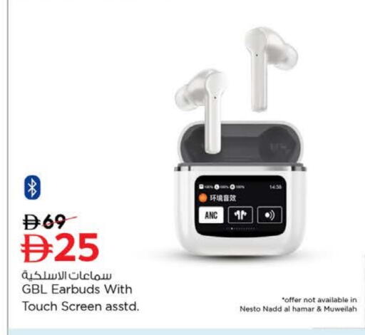 Earphone available at Nesto Hypermarket in UAE - Dubai