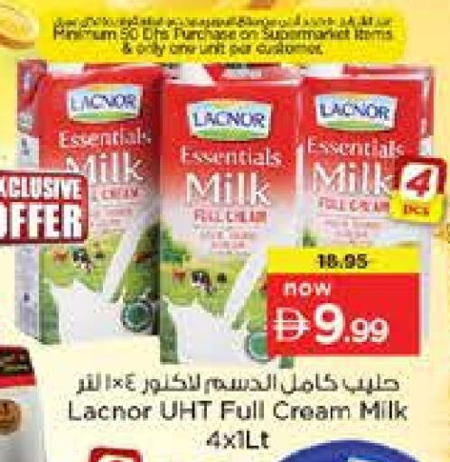 LACNOR Full Cream Milk available at Nesto Hypermarket in UAE - Dubai