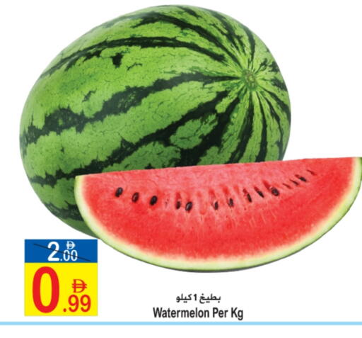 Watermelon available at سن اند ساند هايبر ماركت ذ.م.م in الإمارات العربية المتحدة , الامارات - رَأْس ٱلْخَيْمَة