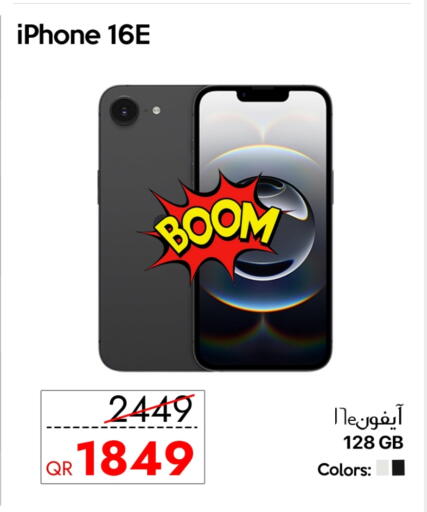 APPLE iPhone 16 available at iCONNECT  in Qatar - Al Wakra