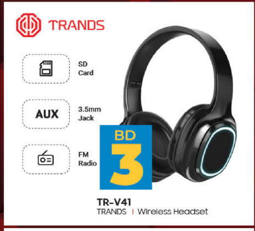 TRANDS Earphone available at LuLu Hypermarket in Bahrain