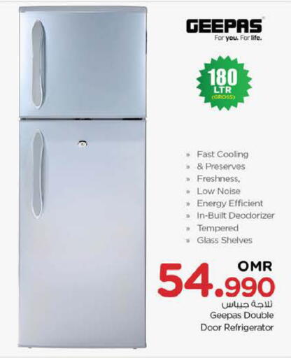 GEEPAS Refrigerator available at Nesto Hyper Market   in Oman - Muscat