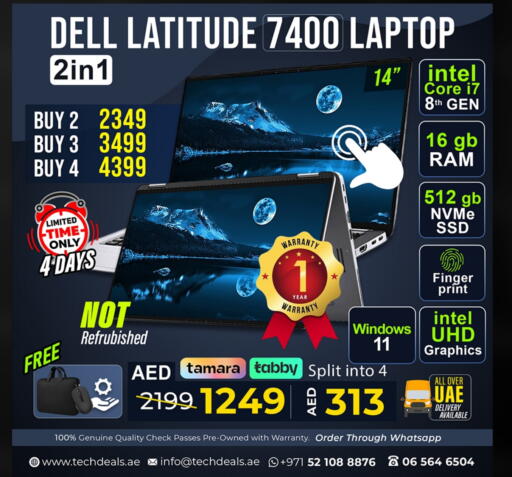 DELL Laptop available at TechDeals Electronics Trading in UAE - Dubai