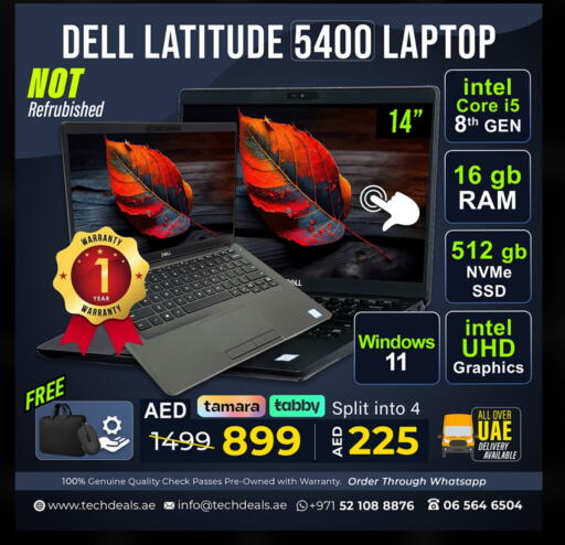 DELL Laptop available at TechDeals Electronics Trading in UAE - Fujairah