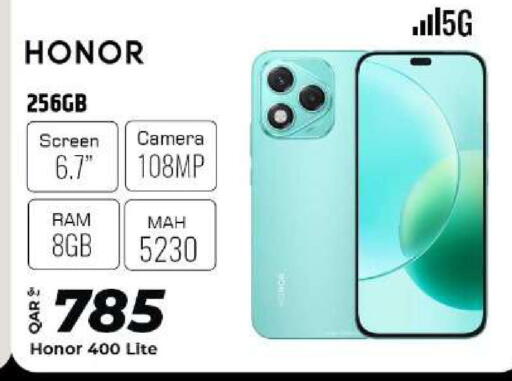 HONOR available at Al Rawabi Electronics in Qatar - Doha