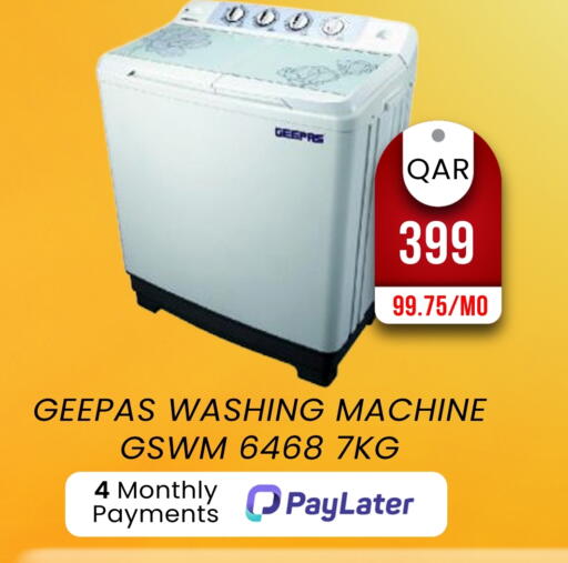 GEEPAS Washing Machine available at Rambo Mart in Qatar - Al Khor