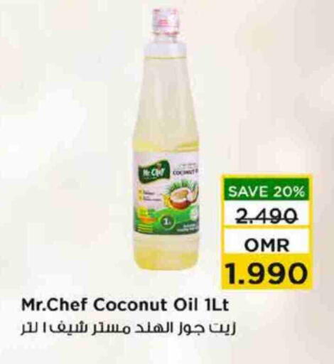 MR.CHEF Coconut Oil available at Nesto Hyper Market   in Oman - Sohar