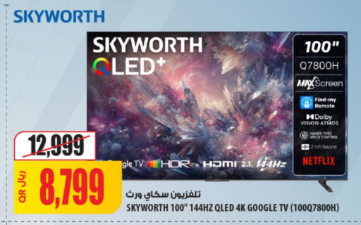 SKYWORTH QLED TV available at Al Meera in Qatar - Al Khor