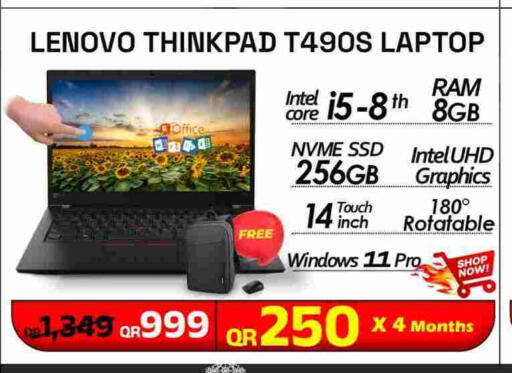 LENOVO Laptop available at Tech Deals Trading in Qatar - Al-Shahaniya