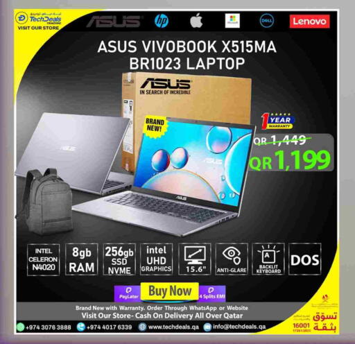 ASUS available at Tech Deals Trading in Qatar - Al Shamal