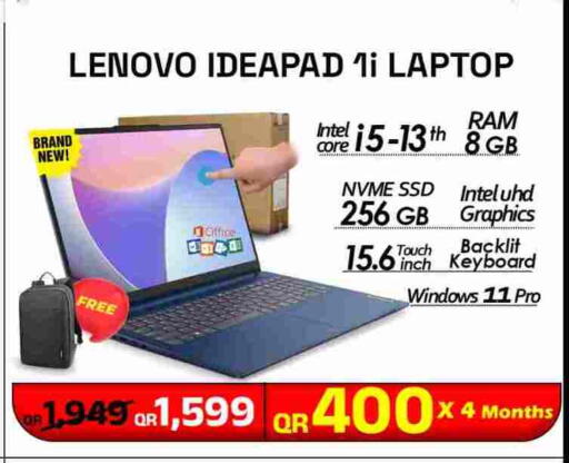 LENOVO Laptop available at Tech Deals Trading in Qatar - Al Wakra