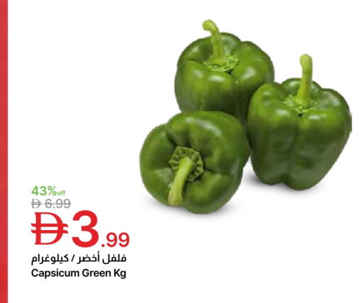 Capsicum available at Emirates Co-Operative Society in UAE - Dubai