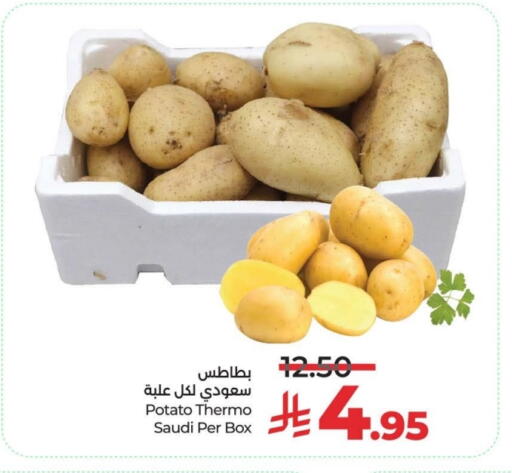 Potato from Saudi Arabia available at لولو هايبرماركت in مملكة العربية السعودية, السعودية, سعودية - الرياض