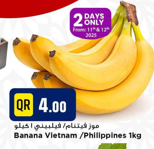 Banana from Vietnam Philippines available at مرزا هايبرماركت in قطر - الوكرة