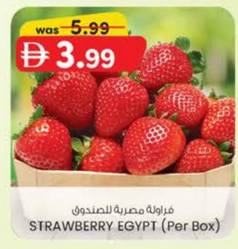 Strawberry from Egypt available at Safa Express Supermarket in UAE - Al Ain