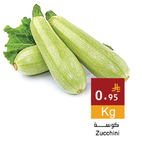 Zucchini available at Hala Markets in KSA, Saudi Arabia, Saudi - Dammam