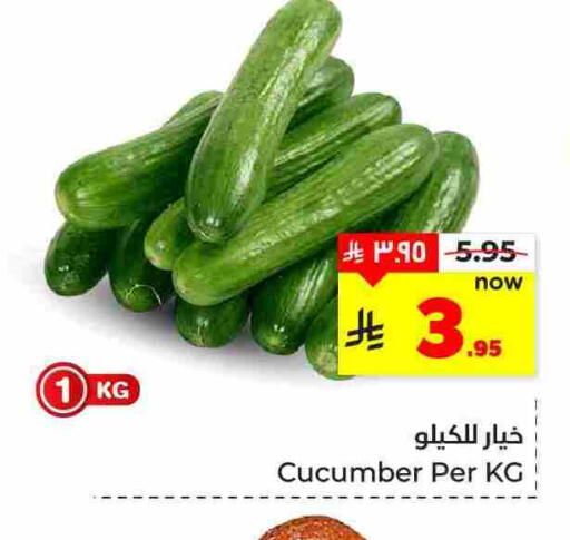 Cucumber available at هايبر الوفاء in مملكة العربية السعودية, السعودية, سعودية - المنطقة الشرقية