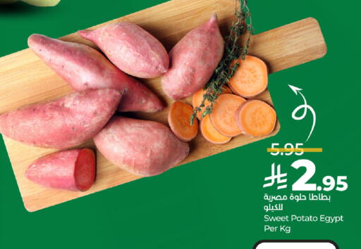 Sweet Potato from Egypt available at لولو هايبرماركت in مملكة العربية السعودية, السعودية, سعودية - الأحساء‎