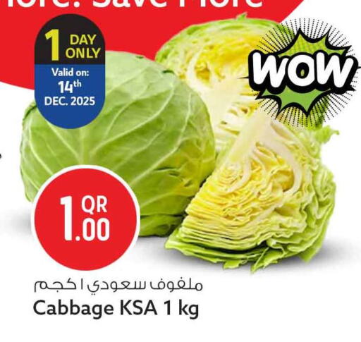 Cabbage available at سفاري هايبر ماركت in قطر - الدوحة