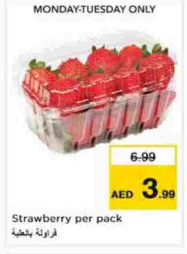 Strawberry available at نستو هايبرماركت in الإمارات العربية المتحدة , الامارات - أبو ظبي